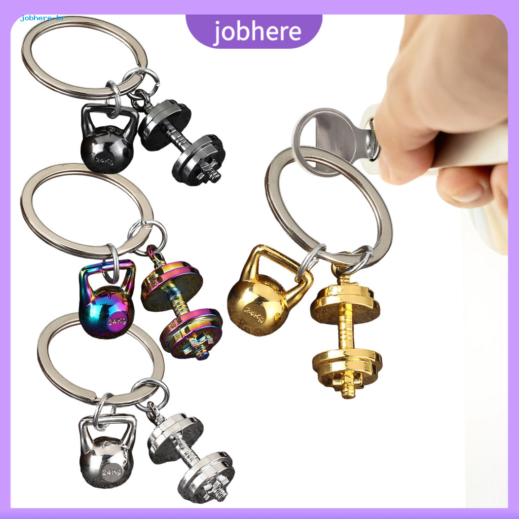 Small Keychain Accessory Metal Weightlifting Pendant Lightweight Portable Charm for Backpack Bag Car – Durable Fitness