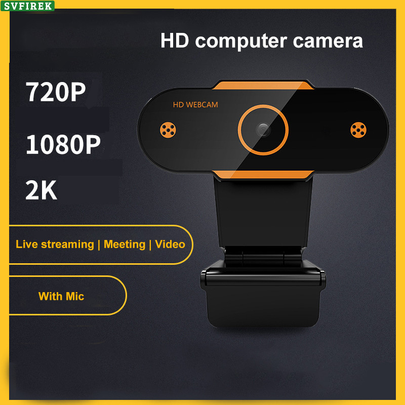 Câmera Web USB Multi Resolução Microfone Omnidirecional Digital Driver Livre Braçadeira Montagem Webcam Para Reunião Onl