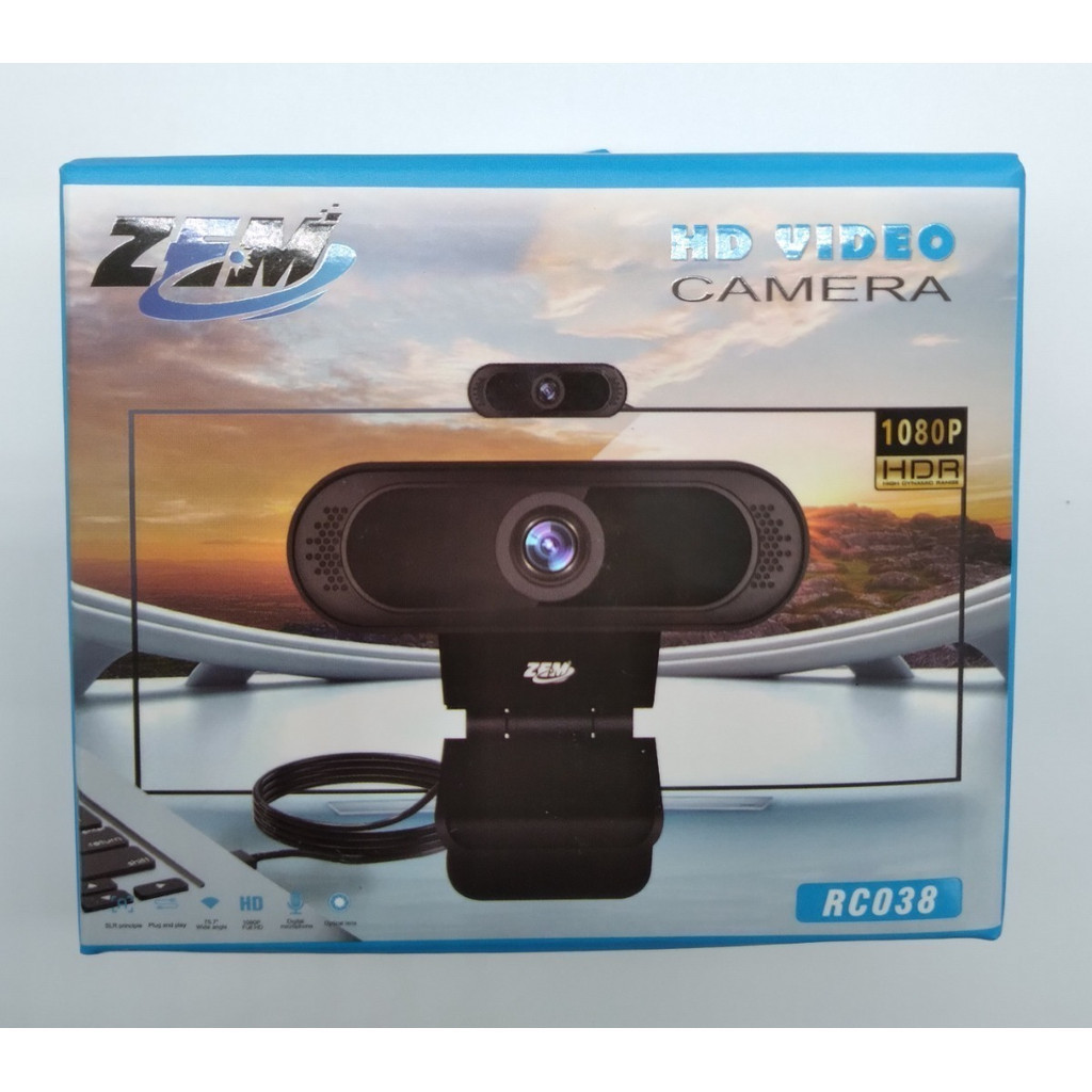 Webcam Para Pc Notebook 1080p Com Microfone digital