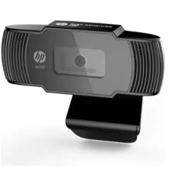 Câmera Webcam Hp W200 Hd 720p Microfone Digital Integrado