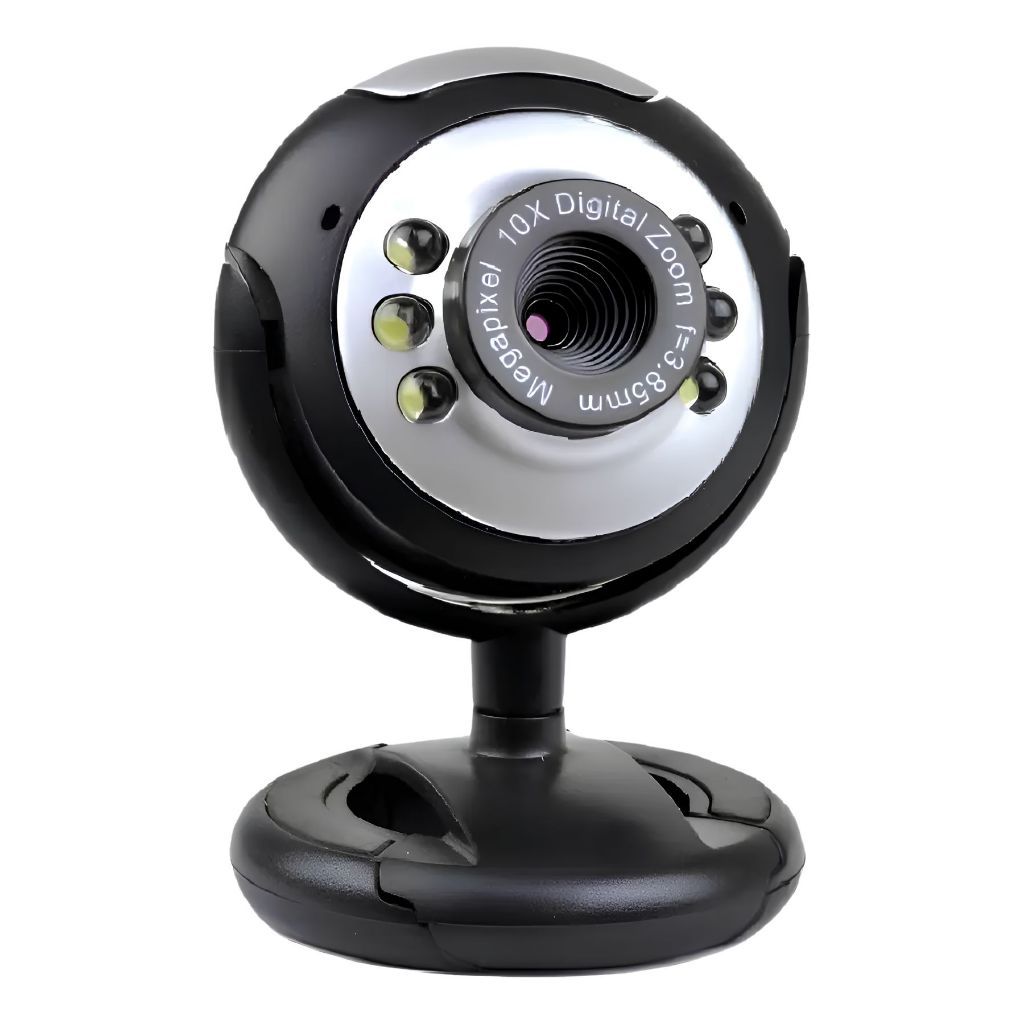 WebCam 3.85mm 10x Zoom Digital Manual Resolução: VGA  640 × 480