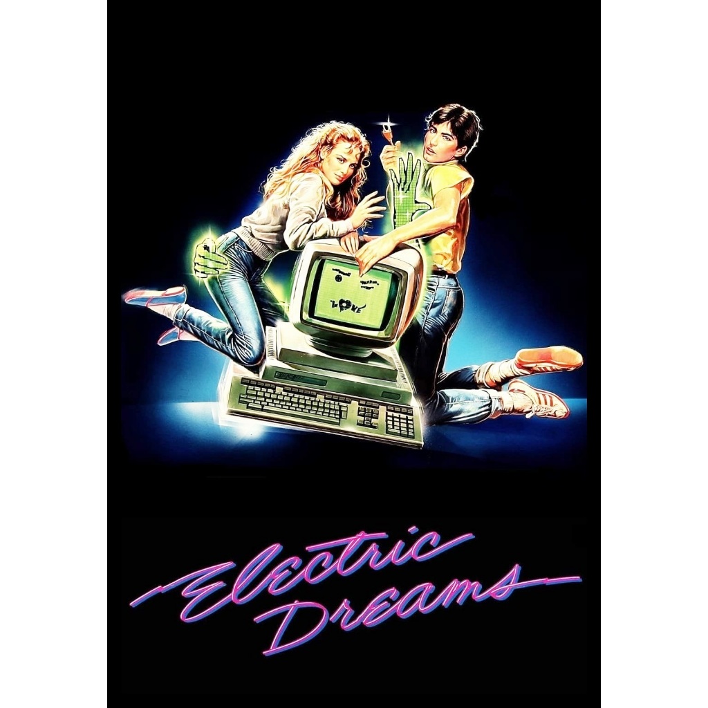 Pôster Retrô - Electric Dreams 1984 - Decora - 33 Cm X 48 Cm