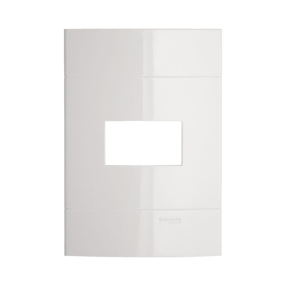 Placa 4x2 1 Módulo Branca - Decor - Prm044211 - Schneider Electric