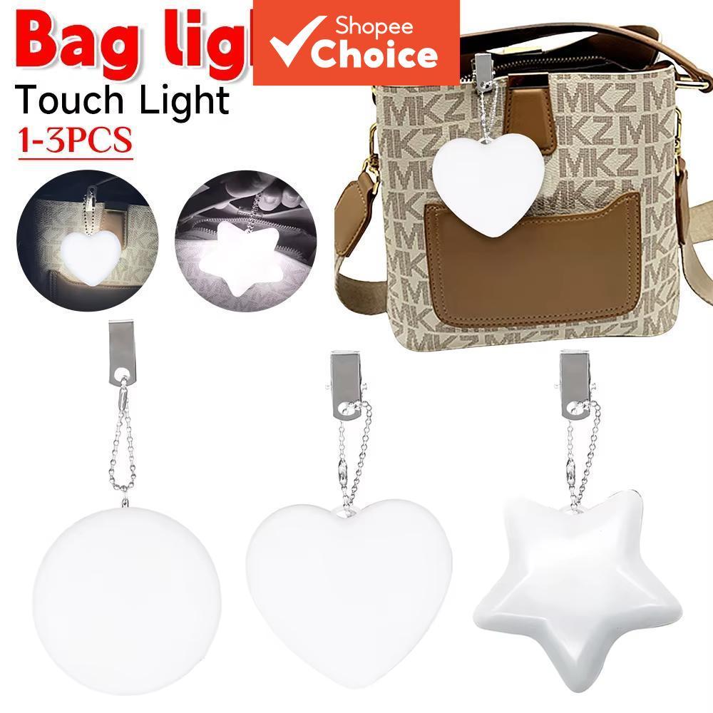 4 Pçs LED Bolsa Sensor De Luz Toque Ativado Saco Da Noite Melhores Presentes Para Mulheres Meninas Amigos Lâmpada Em For
