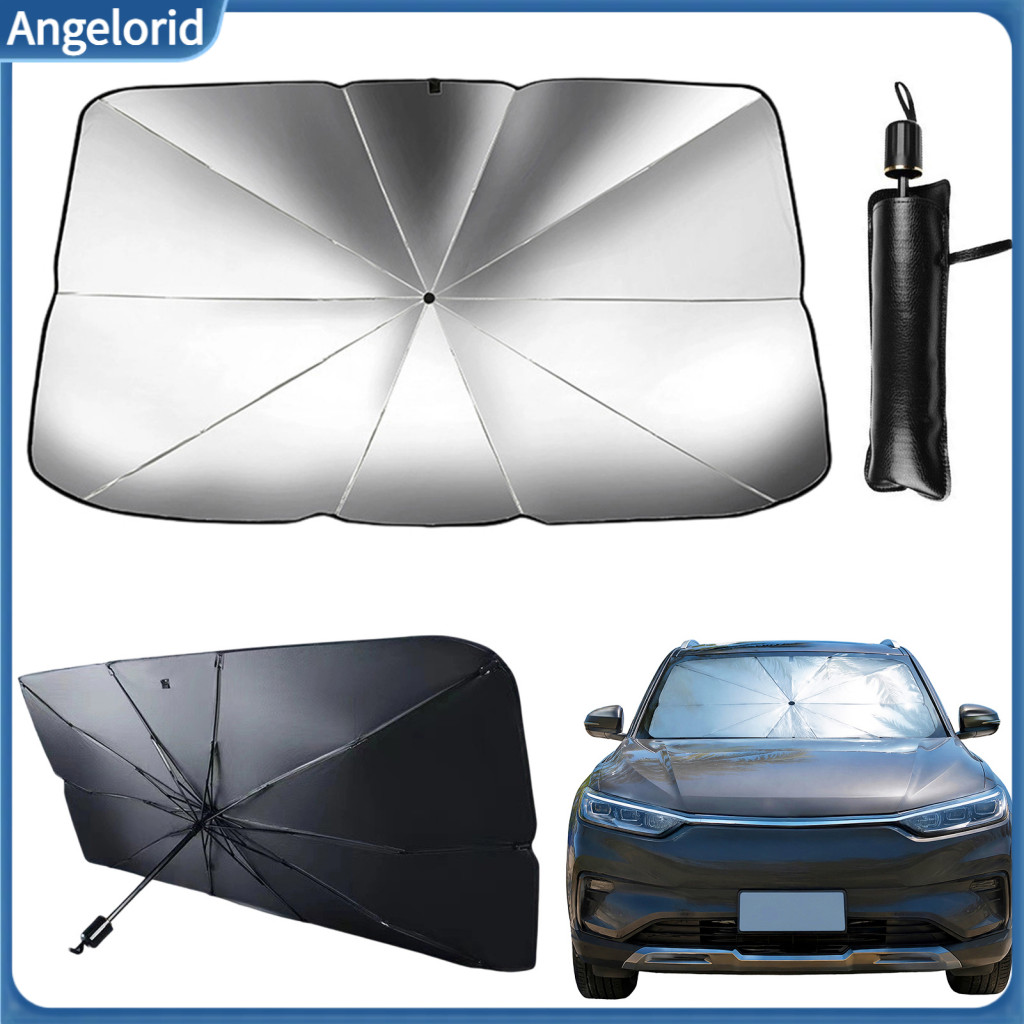 Compact Car Sun Umbrella Windshield Shade Windscreen Foldable Front Window Uv Heat Protector for Suv Truck Sedan Portabl