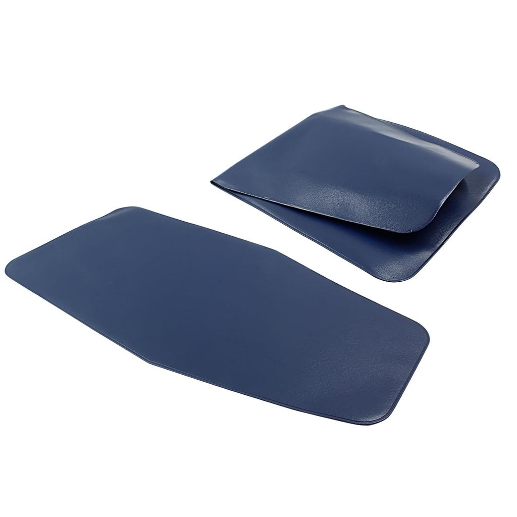 BokWin 2 Pcs Foldable Funnel Reusable Flexible Oil Funnel,Guide Tool for Trucks,Car,Motorcycles(14.76 Inch-Blue)