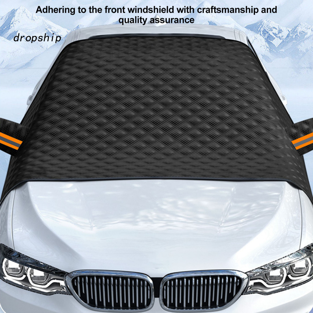 Car Snow Protection Cover Windshield Sunshade Anti-frost Ice Protector Universal Foldable Front Windscreen Shield for Su