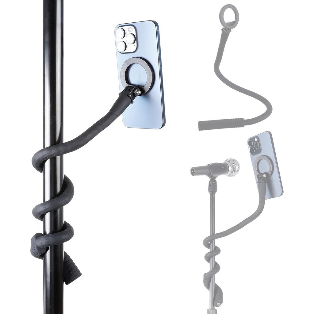 Flexible Gooseneck Phone Holder for iPhone Magsafe, 23.6