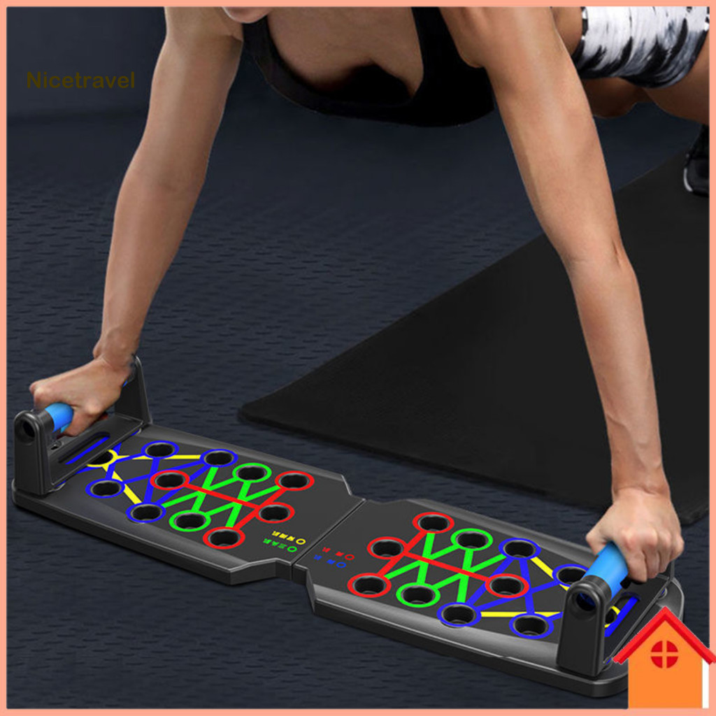 Body Workout Equipment Men Push-up Board Foldable 28-in-1 Multi-functional for – Chest Abs Arms Core Training Home Gym