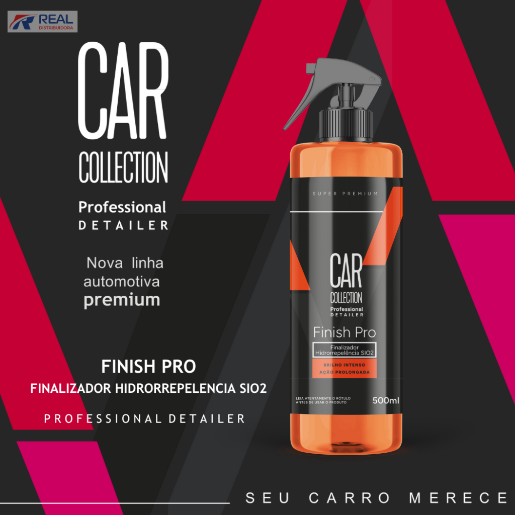 FINALIZADOR COMPOSTO FINISH PRO 500ML - CAR COLLECTION - PROFESSIONAL DETAILER