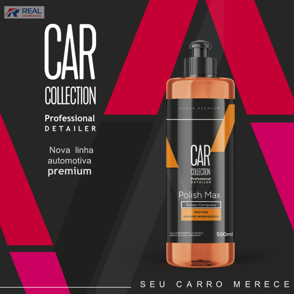 POLIDOR COMPOSTO POLISH MAX 500ML - CAR COLLECTION - PROFESSIONAL DETAILER