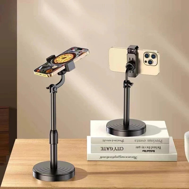Tripod Stand for Table with Mini Pedestal Adjustable 360° Ideal for Recording Videos Table Tripod