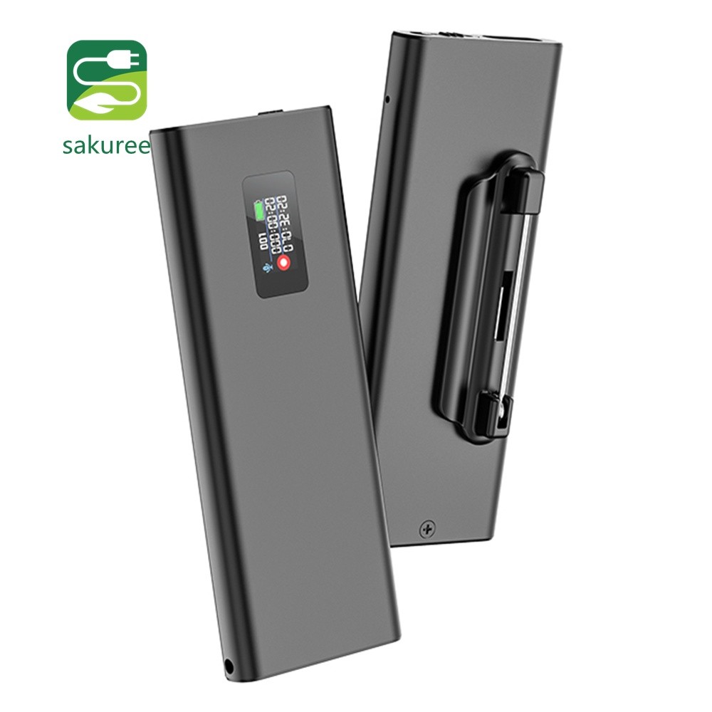 Gravador De Voz Digital 65H Gravação Controle DSP Redução De Ruído