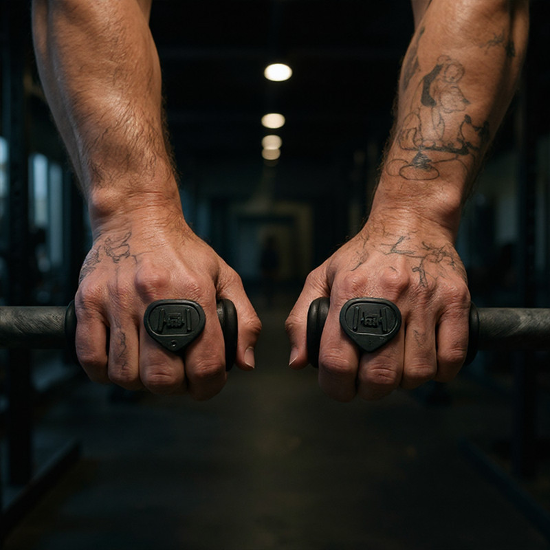Luva Profissional Entre os Dedos Original Premium Crossfit Borracha Resistente