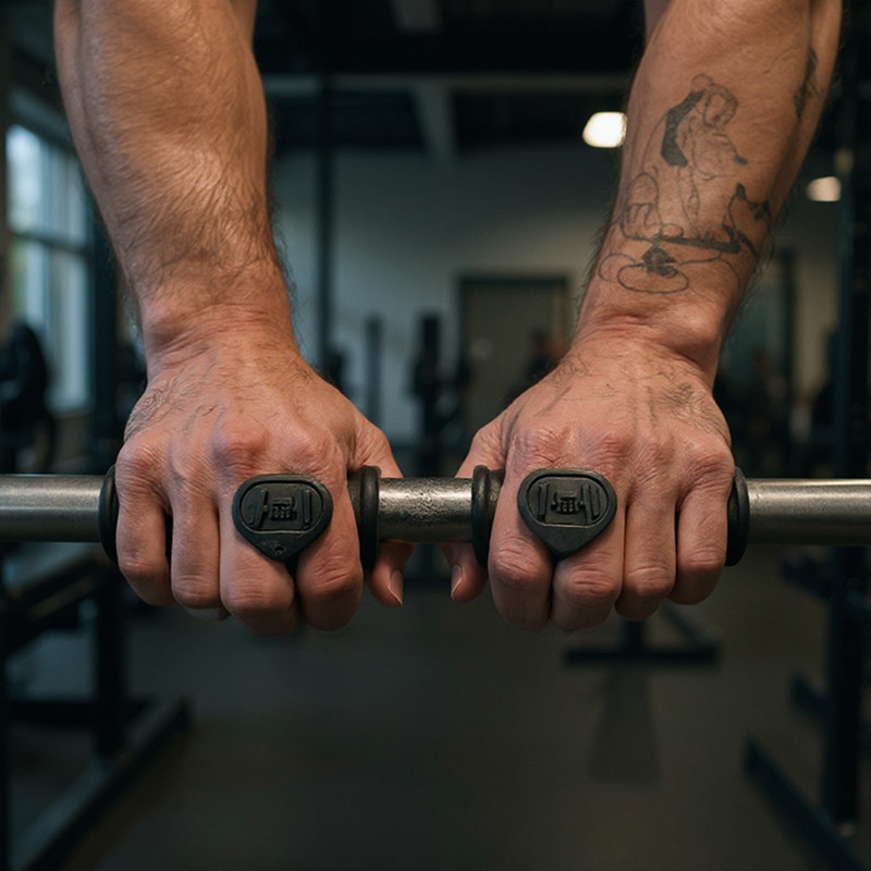 Luva Exclusiva Entre os Dedos Grip Premium Original Anatômica Única Imperdível