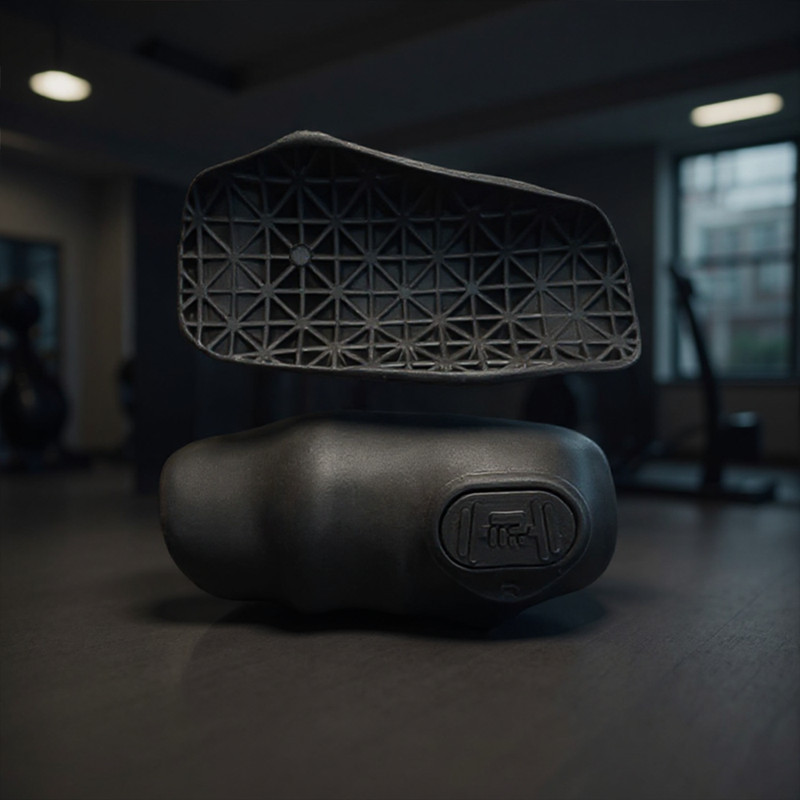 Luva Profissional Entre os Dedos Borracha Premium Powerlifting Imperdível