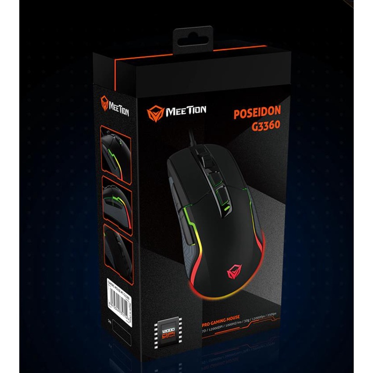 Mouse POSEIDON G3360 Professional Macro Gaming