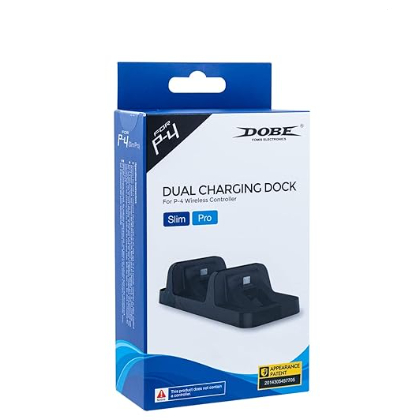 Carregador Ps4 Para Controle Dual Charging Dock Promoção DOBE