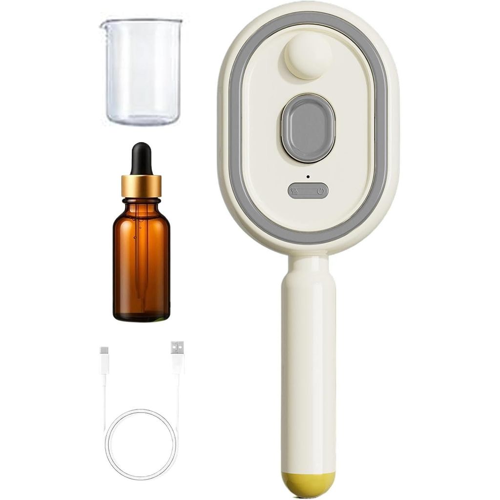 Wet Hair Brushes | Vibration Misting Comb,with Red Light Electric Air Cushion Hairbrush Mister,for Women Girls Home Spa