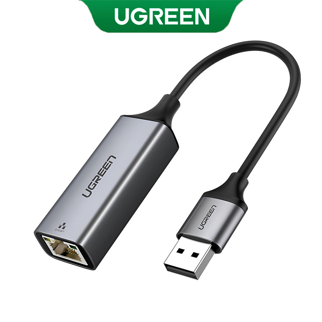 UGREEN Adaptador Rj45 para Usb A Macho/Fêmea Preto