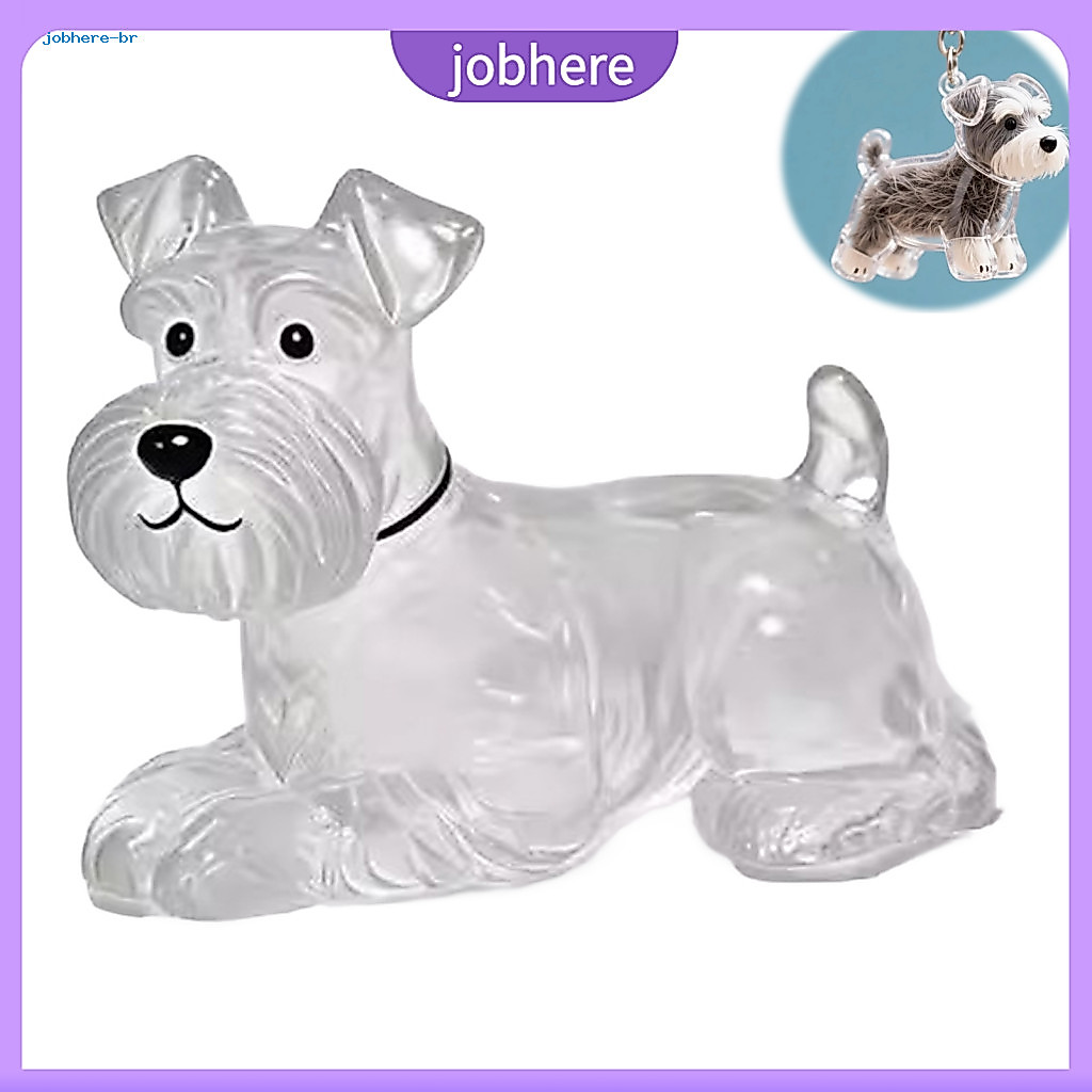 Portable Pet Memory Keychain 2/5 Pcs Hair Storage Box Secret Fur Collection Holder Souvenir Keyring for Dogs Cats Cute a