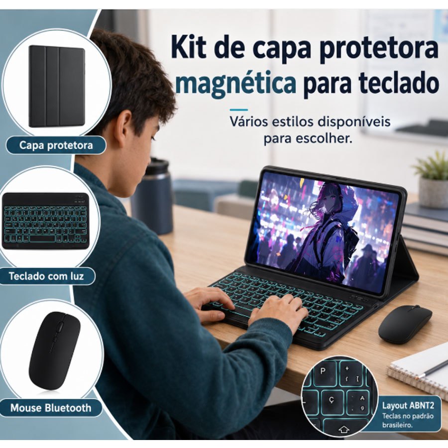 Capa para iPad 9ª/8ª/7ª/Air3 10.5
