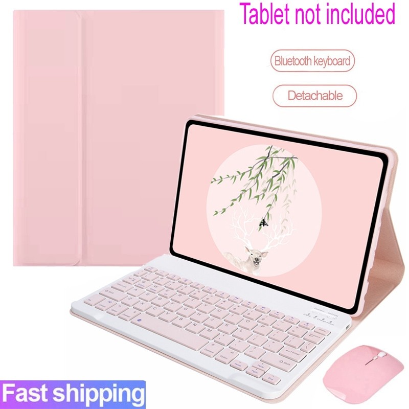 Capa Com Teclado Para Lenovo Tab M11/M10 3a Geração/Pad Pro 12.7 Magnético Destacável Sem Fio Bluetooth Mouse Invólucro