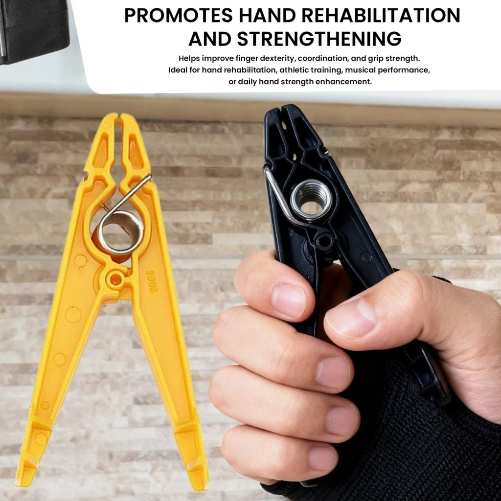 Durable Finger Trainer 5pcs Wrist and Thumb Strengthener Set with Adjustable Metal Spring Resistance Exerciser Hand for