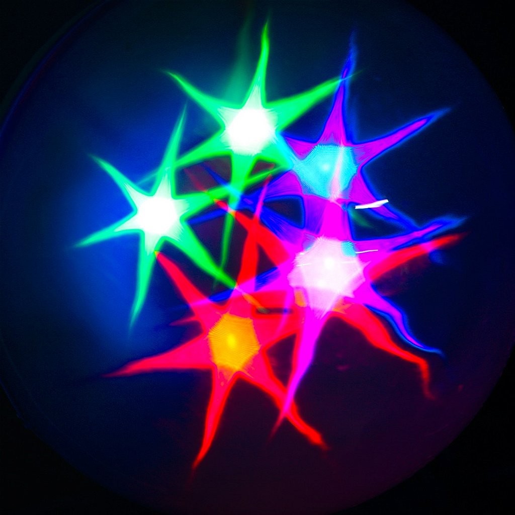 Bola LED RGB Pisca Colorido Grande para Natal Encantador