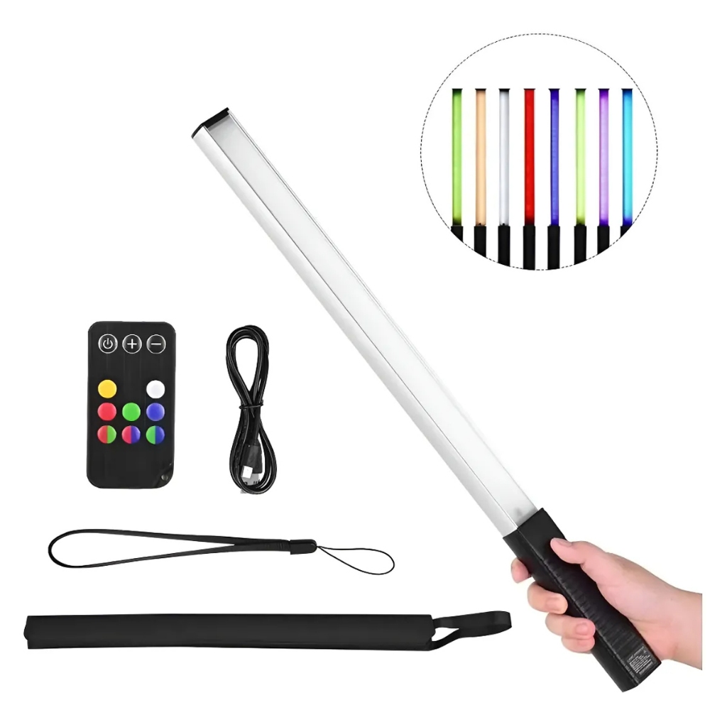 Bastão De Luz De Preenchimento Rgb Luxceo-q508a 127/220v Pre