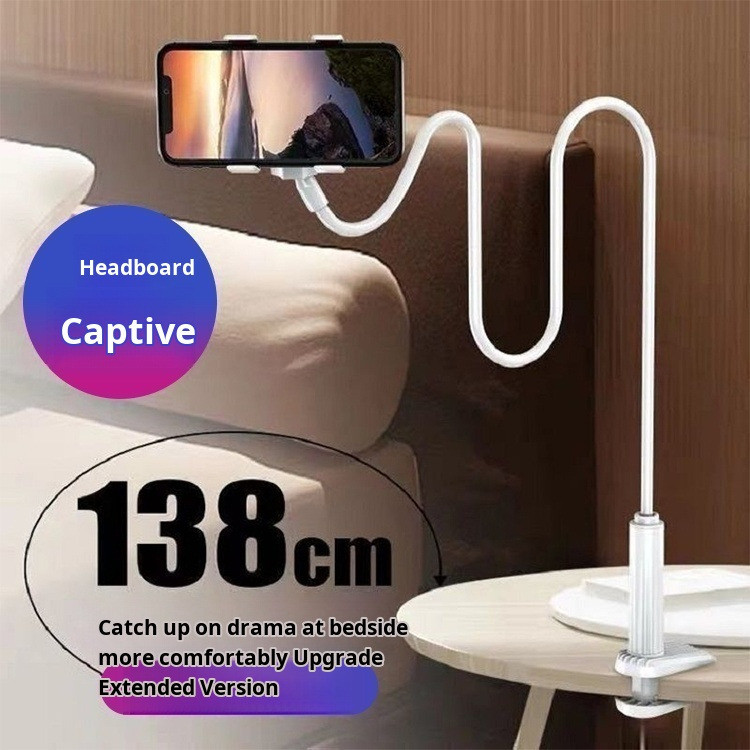 【Flexible & Hands-Free】✨Flexible/Grip✨ Phone Holder/Bed Clip Mount/Bendable Arm【Hands-Free/Adjustable Angle】Stable Phone