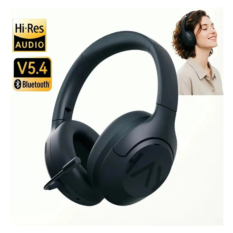 Haylou S30 Bluetooth Headphones ANC Active Noise Cancelling 80h Foldable Battery