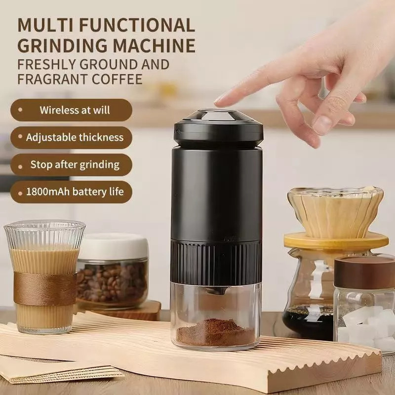 Café Moedor de Elétrico Portátil Núcleo de Moagem Cerâmica feijão Moinho Moedor carga USB profissional