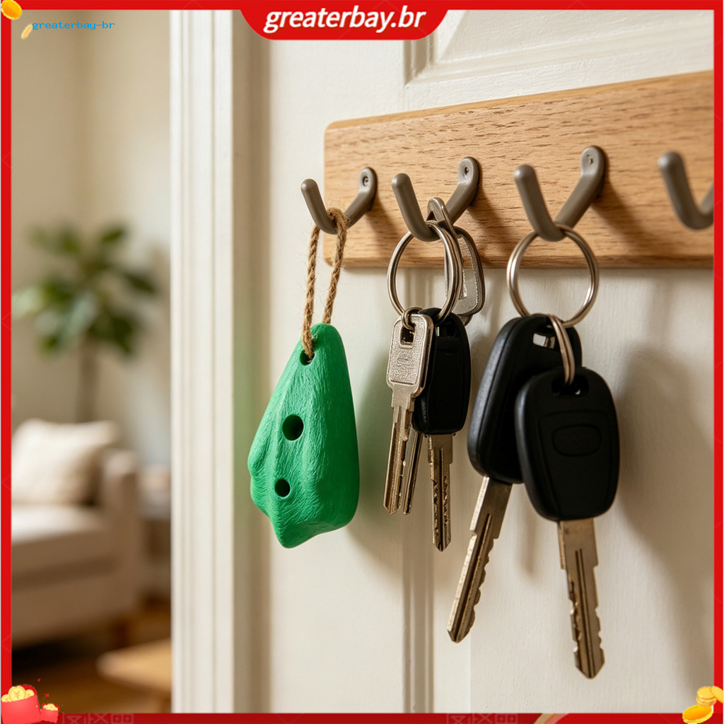 Mini Rock Climbing Keychain Pendant – Outdoor Sporty Backpack Charm for Adventure Lovers Hiking Enthusiasts Travel Acc