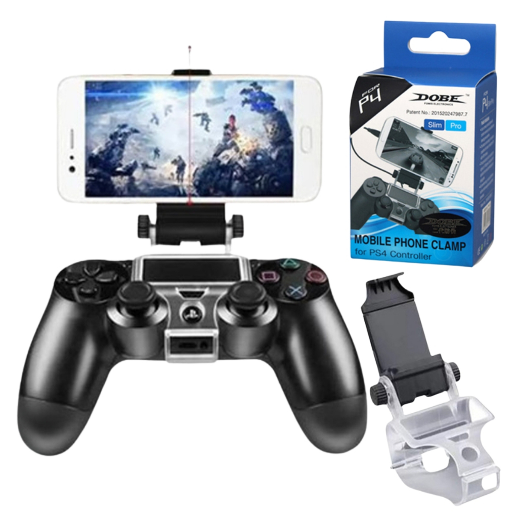 Suporte para Celular Smartphone com Angulo Ajustável para Controle Ps4