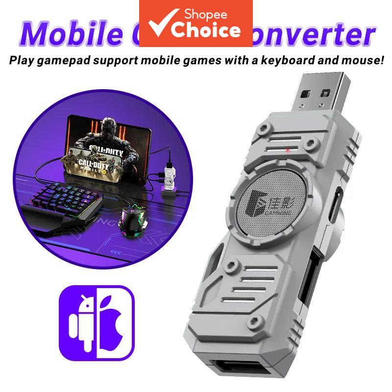 Adaptador Conversor De Teclado E Mouse Para Jogos Recentemente Gamwing M9 Smartphone Android IOS