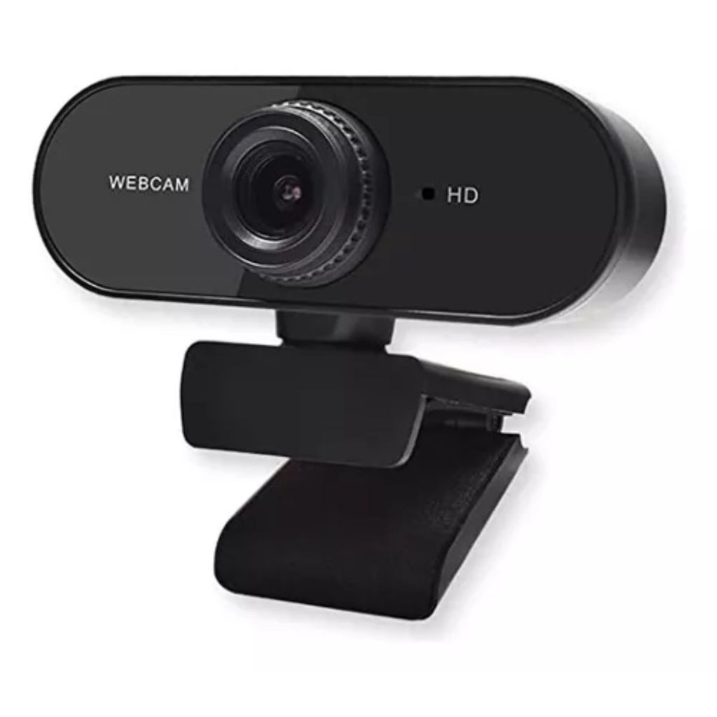 Webcam Full HD 1080p USB Com Microfone Para PC e Notebook