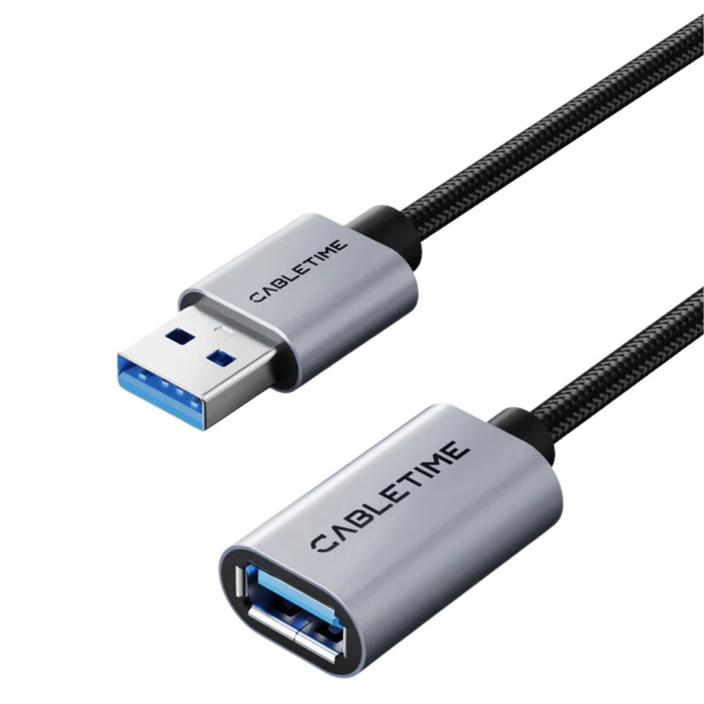 Cabo Usb 3.0 Extensão Extensor Macho Fêmea Webcam Mouse 3m