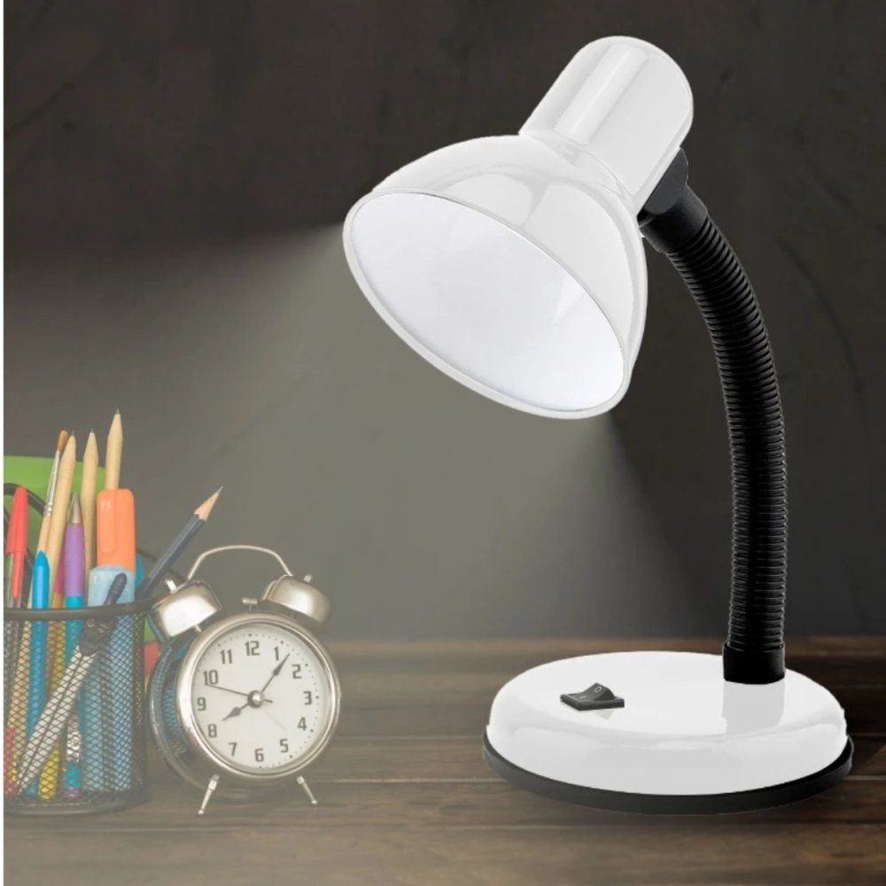 Luminária de Mesa Bivolt Flexível LED Estudo Trabalho Leitura Sortida