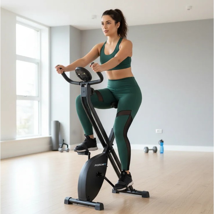 Bicicleta Ergométrica Dobravel Podiumfit Xb100 Magnetica