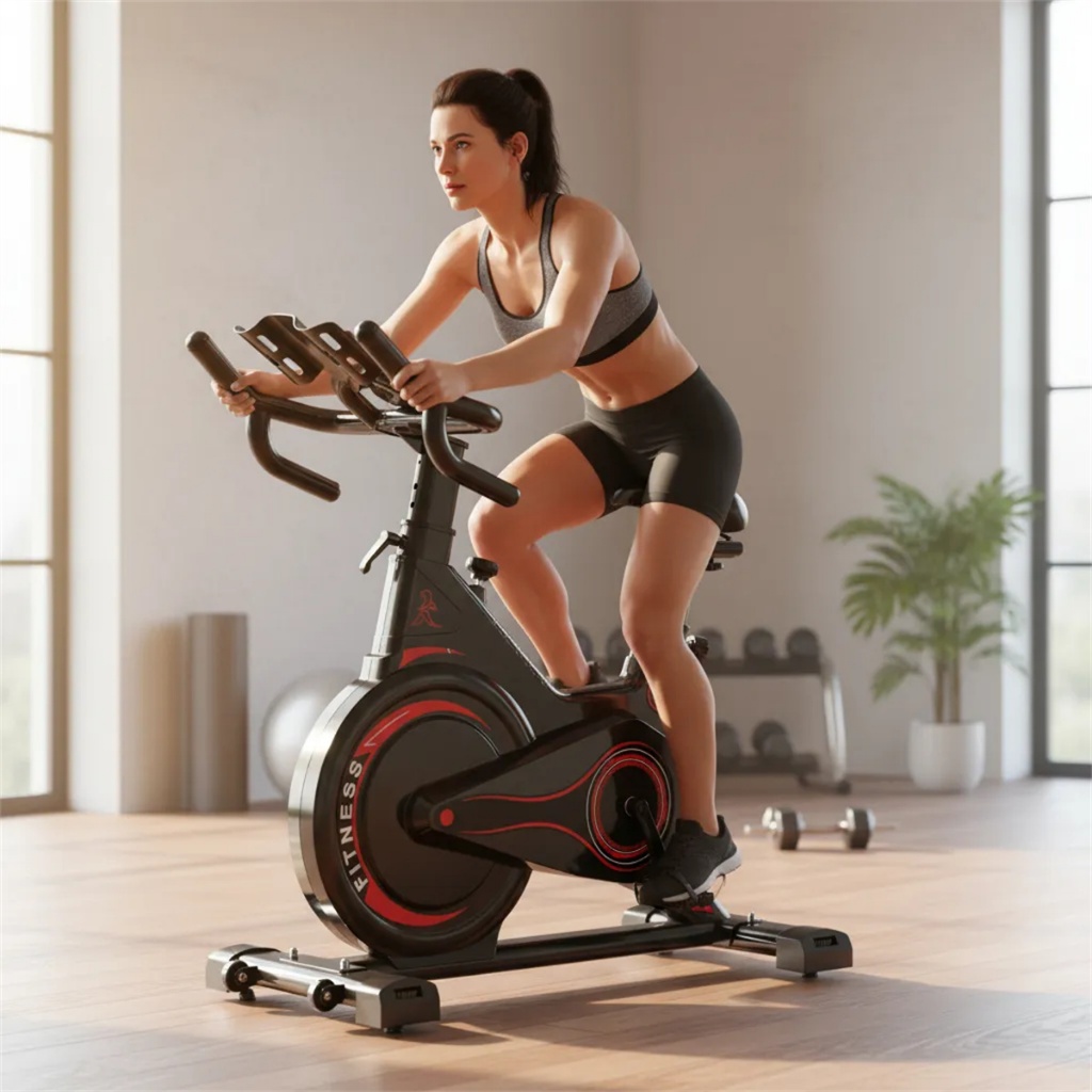 Bicicleta Ergométrica Magnética Roda Inércia 13kg /sp 120kg