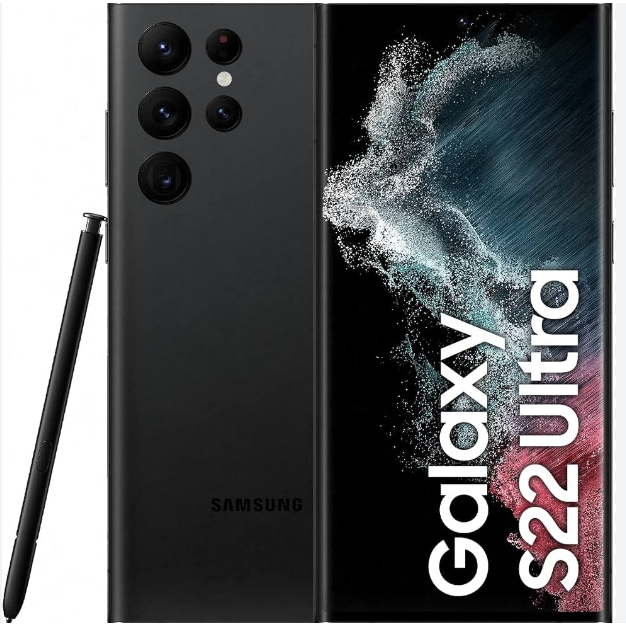 Usado: S22 Ultra 12 ram 256g Preto Excelente