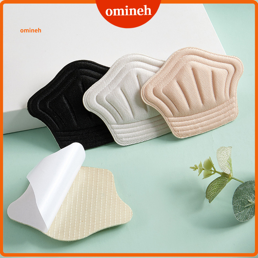 Heel Grip Pads Soft Anti-slip for Men Women – Adjustable Size Skin-friendly Cushion Protectors to Prevent Foot Grindin