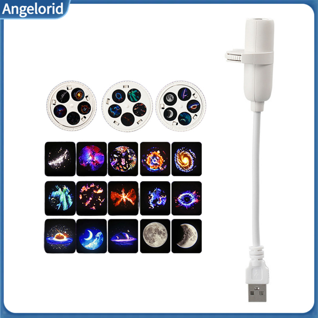 Projection Lamp for Bedroom Space Theme Room Decor Mini Star Projector Night Light Usb Led Nebula Ceiling Starry Sky Amb