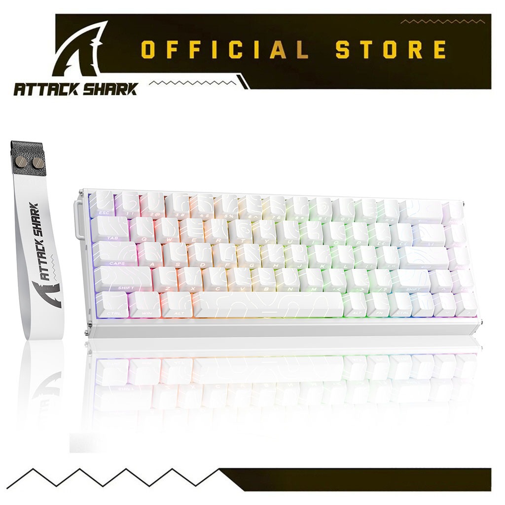 ATTACK SHARK X68 MAX HE Rapid Trigger Aluminum Keyboard Magnetic Switch