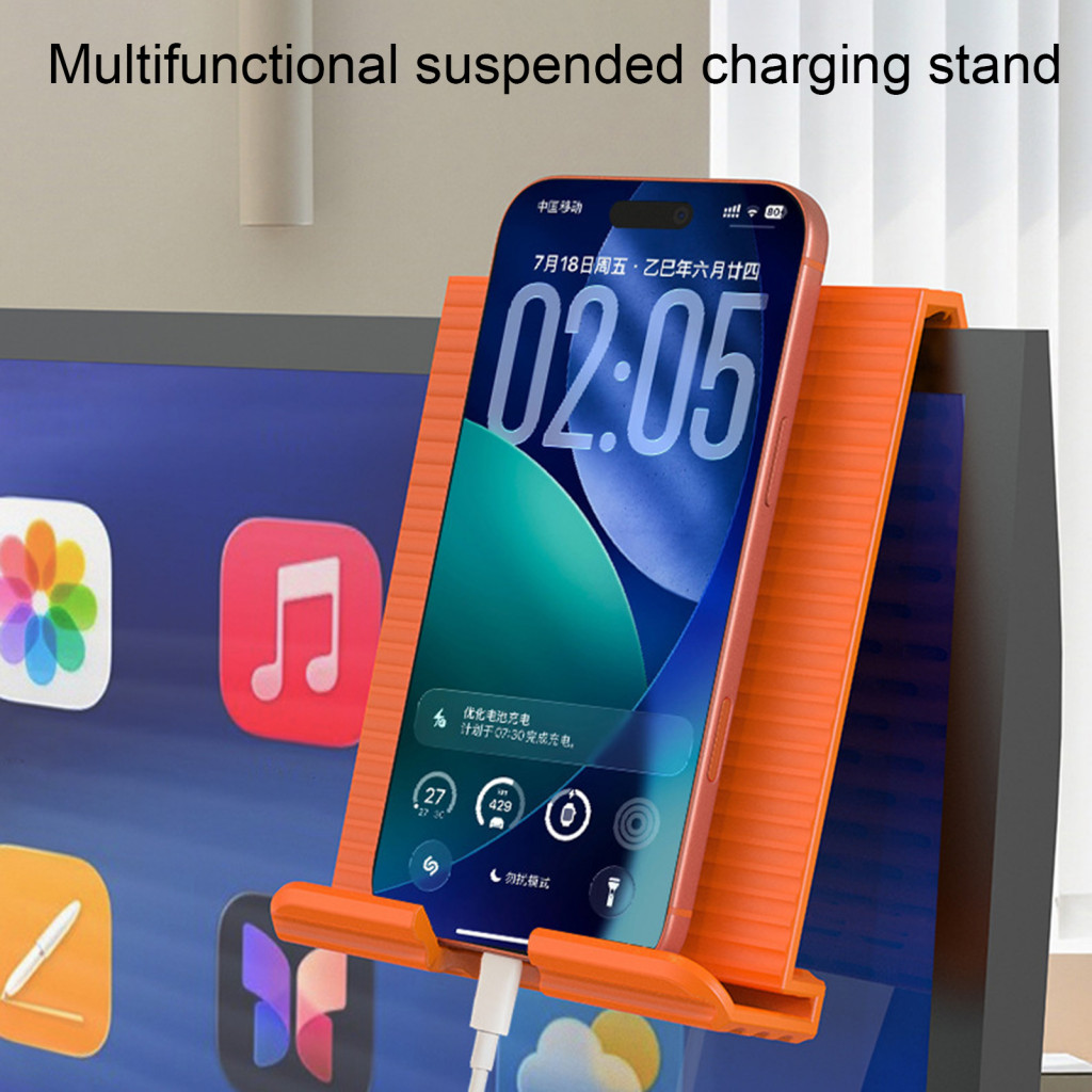 Foldable Mobile Phone Mount Portable Smartphone Holder for Office Silicone Stand with 24 Suction Cups – Universal for