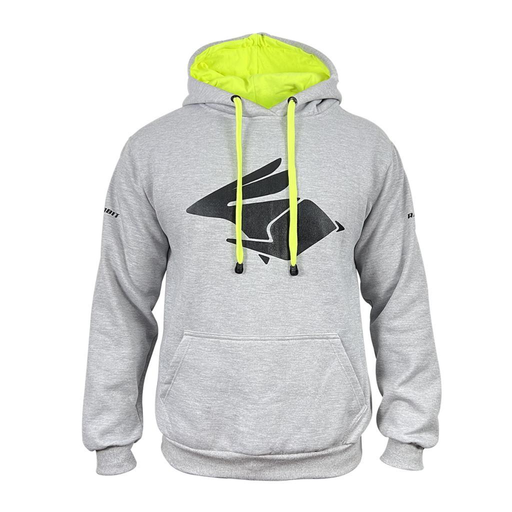Moletom Motociclista Racing Rabbit TEAM | ELECTRIC GREEN