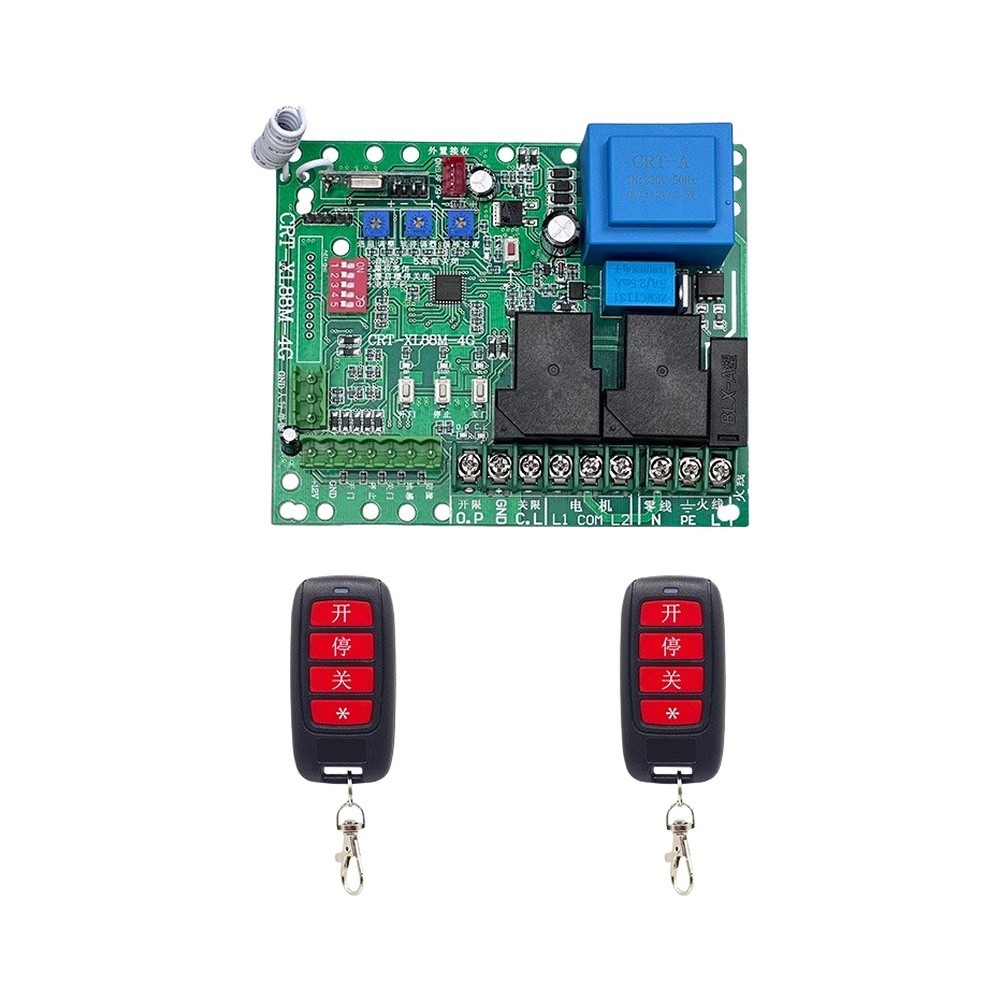 [SIP-KNWH-BR]Electric Sliding Door Motor Control Board LED Indicator Lights + Remote Control-New In 11-