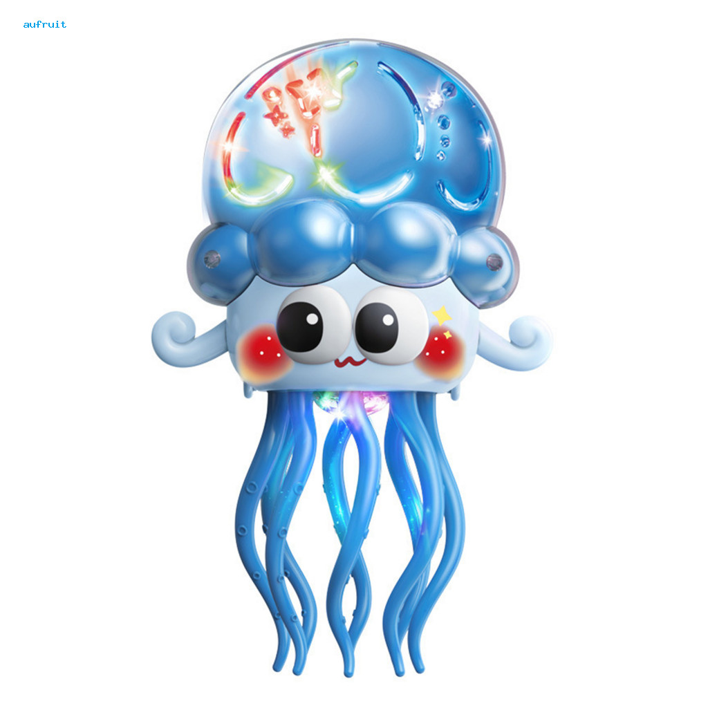 Electric Octopus Toy Musical Dancing Jellyfish with Led Lights and Music – Obstacle Avoidance Sea for Toddlers Boys Gi