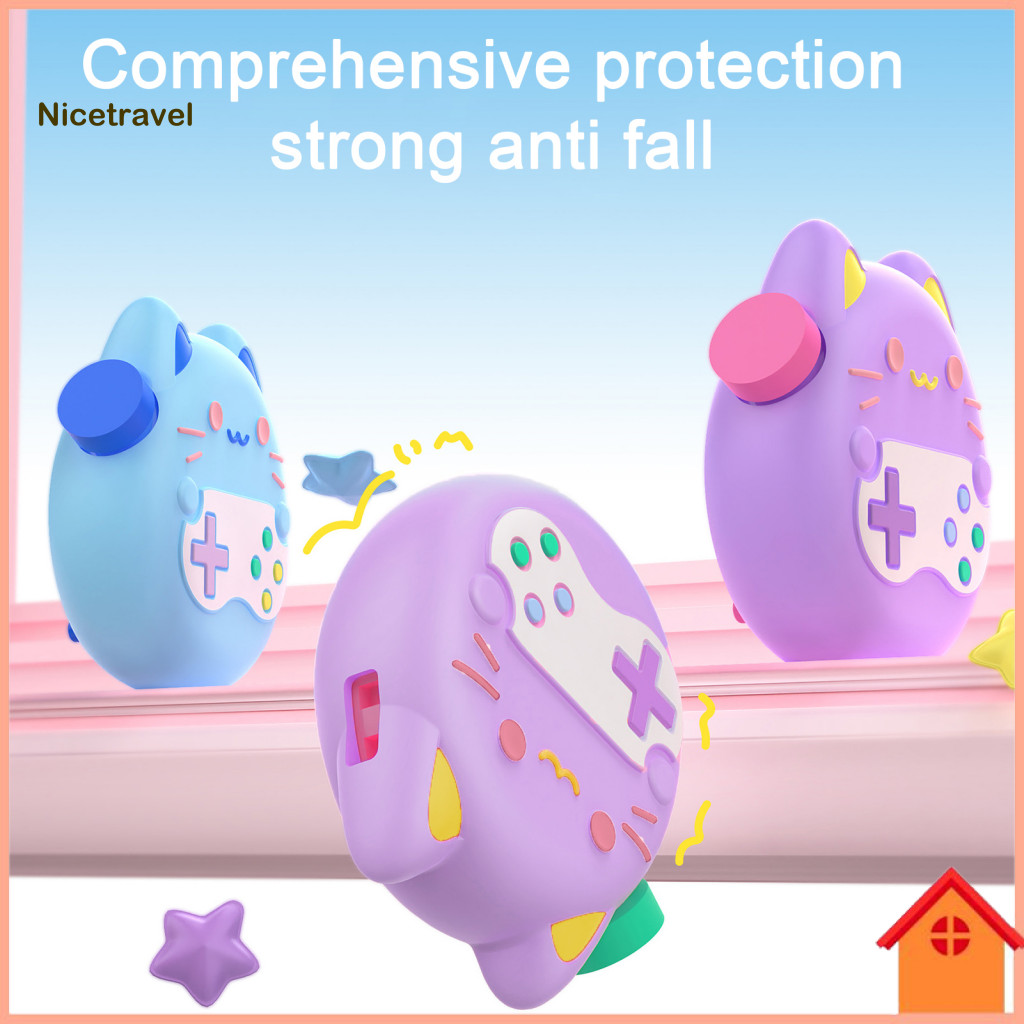 Game Console Accessory Gaming Protective Cover Shockproof Silicone for Virtual Pet Machine – Durable Electronic Toy Sl